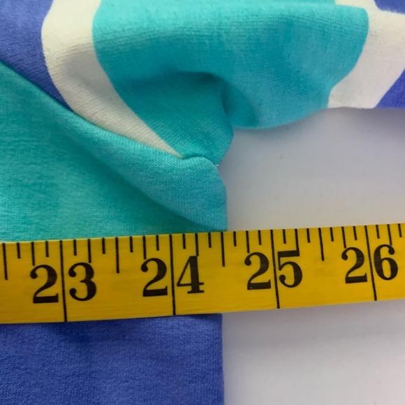 WILDFOX Striped Boxy Pullover Crewneck Long Sleeve Lounge Sweatshirt Top - Picture 14 of 15